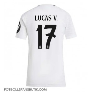 Real Madrid Lucas Vazquez #17 Replika Hemmatröja Damer 2024-25 Kortärmad